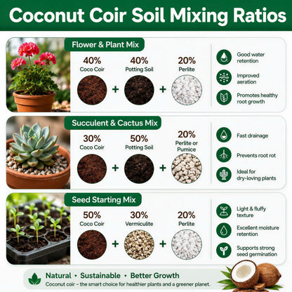 COIRIVA Compressed Coco Coir Bricks